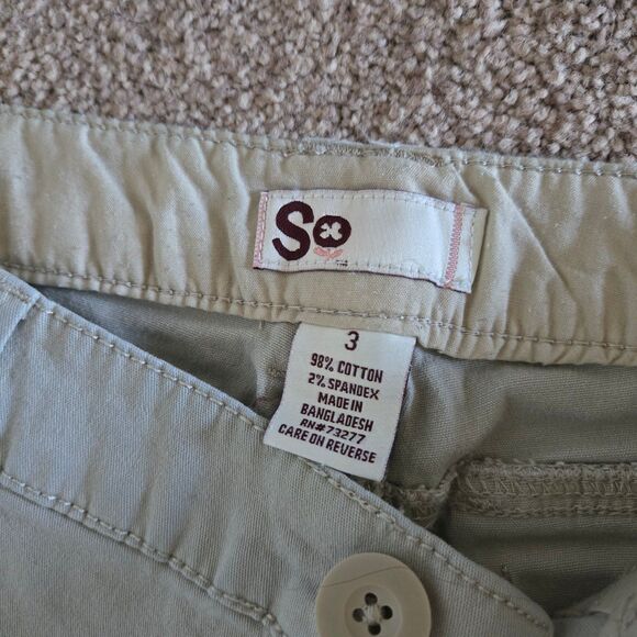 So Khaki Pants Size 3 - Picture 2 of 3